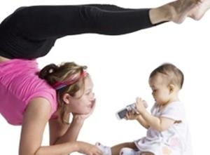гімнастика після пологів мама і малюк